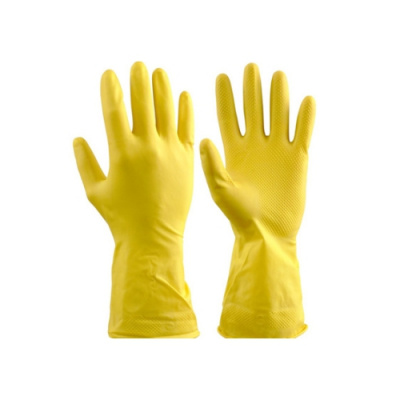 Перчатки хоз-ые Лотос с хлопковой подкладой M