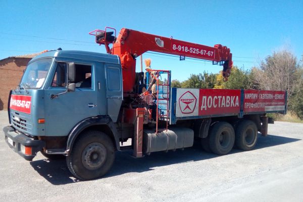 Услуги грузового манипулятора